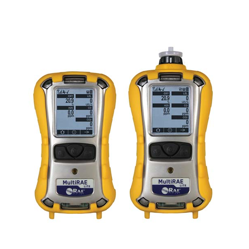 Honeywell MultiRAE Lite portable six-gas monitor with  advanced VOC detection capability
