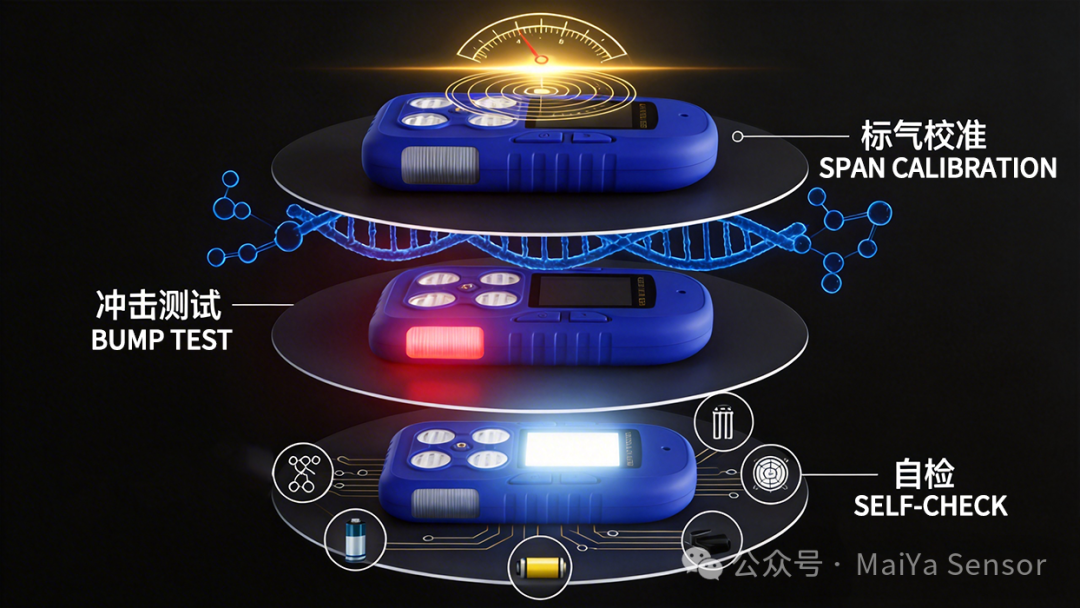 Self-Check, Bump Test, and Calibration